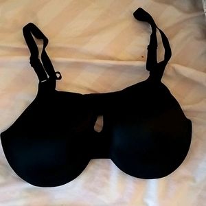 Black "This is not a bra" T-shirt bra